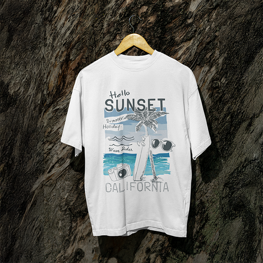 Sunset Beach Vibes Tee