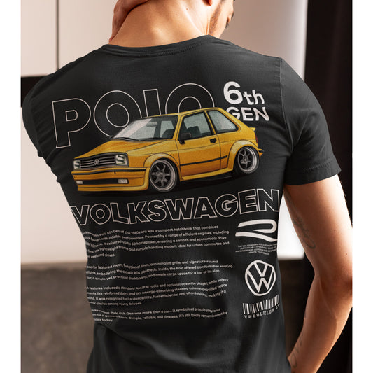 Polo GT 6th Gen – Iconic Power Tee | print  on back | Unisex T-Shirt